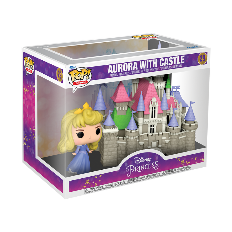 Disney Ultimate Princess Aurora with Castle Funko Pop! Town #29