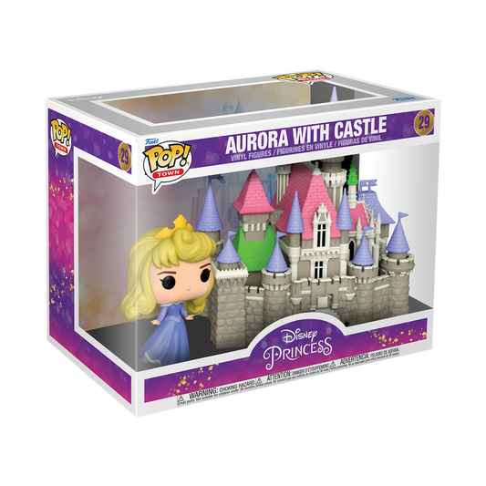 Disney Ultimate Princess Aurora with Castle Funko Pop! Town #29