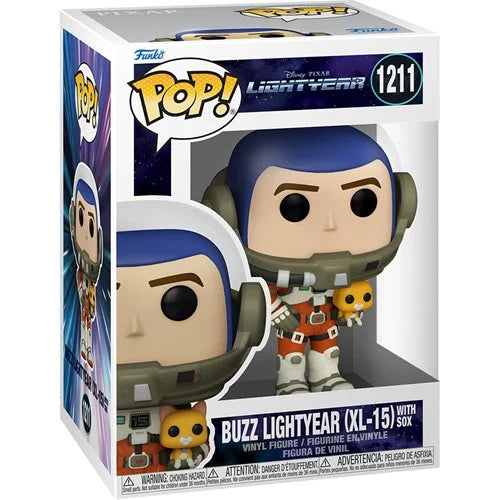 Lightyear Buzz Lightyear (XL-15) with Sox Pop! Vinyl Figure