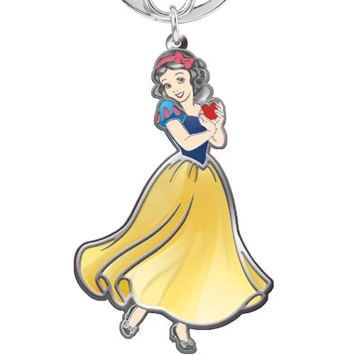 Snow White Colored Pewter Key Chain