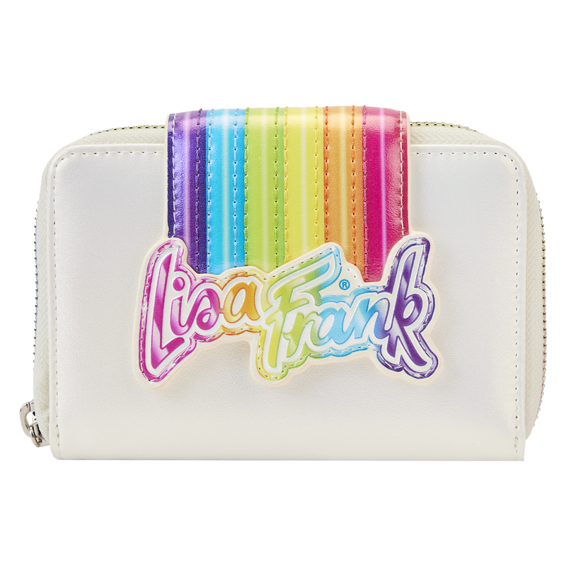 Lisa Frank Rainbow Logo Zip Around Wallet