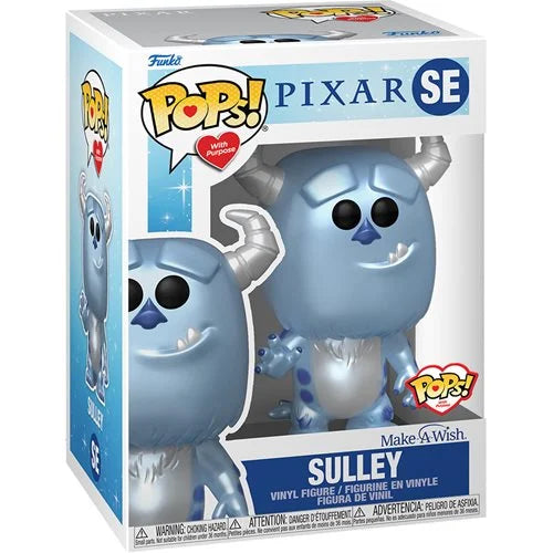 Make-A-Wish Sulley Metallic Pop! Vinyl Figure
