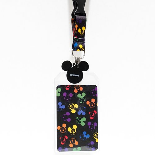 Mickey Mouse Rainbow Lanyard - Entertainment Earth Exclusive