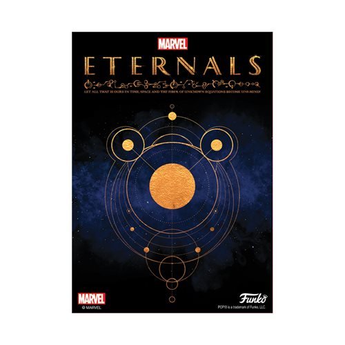 Eternals Sersi Pop! Vinyl Figure with Collectible Card - Entertainment Earth Exclusive
