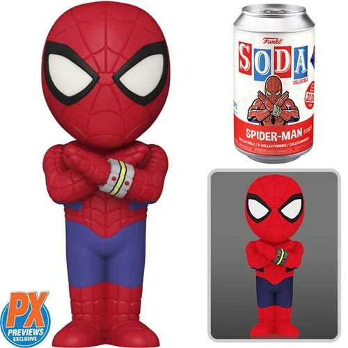 Marvel Japanese Spider-Man Vinyl Soda - Previews Exclusive