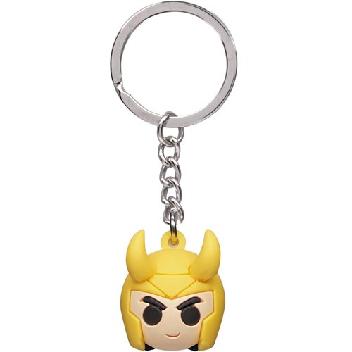 Loki Icon Ball Key Chain