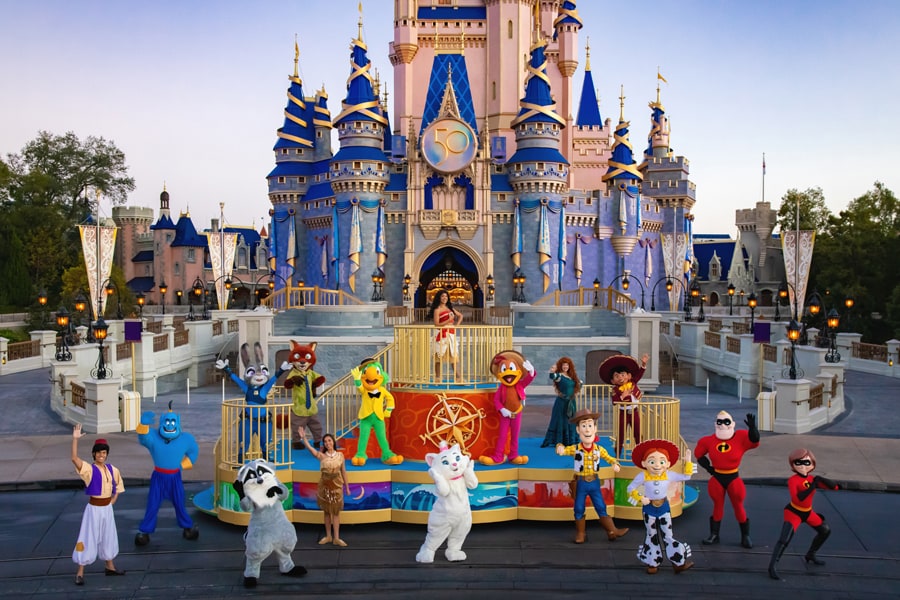 Disney is adding more entertainment to the Magic Kingdom Park for the 50th Anniversary Celebration