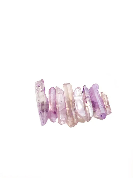 Lavender Quartz Hair Clip