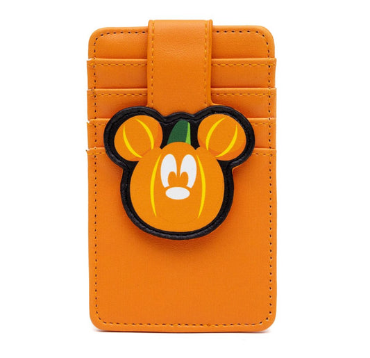 Disney Halloween Mickey Mouse Pumpkin Cardholder