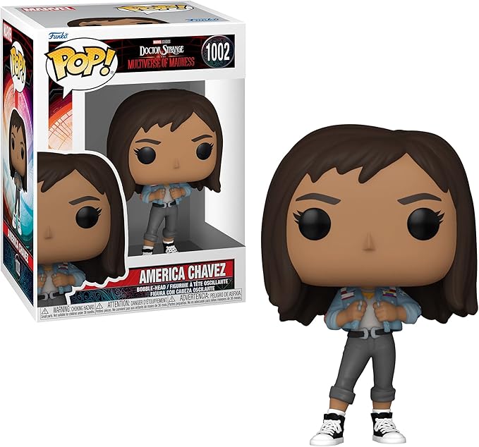 Funko Pop! Marvel: Doctor Strange in The Multiverse of Madness Collectors Set Wong, America Chavez, Master Mordo, Supreme Strange, Sara, Doctor Strange