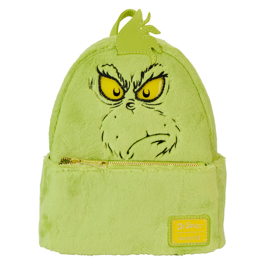 Dr. Seuss' How The Grinch Stole Christmas! Plush Cosplay Light Up Mini Backpack - PREORDER