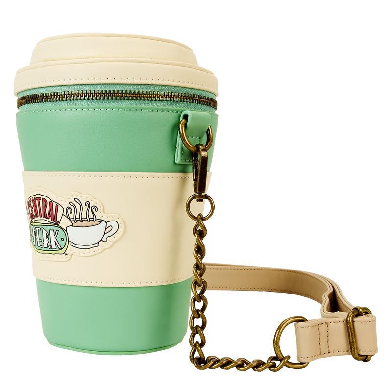 Friends Central Perk To-Go Coffee Cup Figural Scented Crossbody Bag - PREORDER