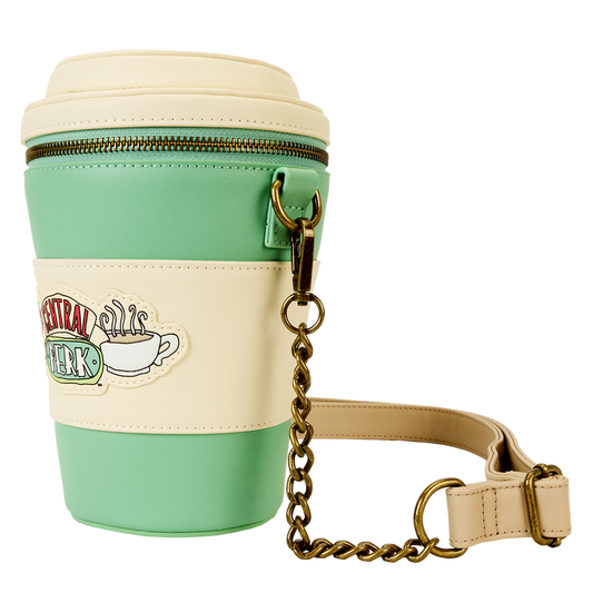 Friends Central Perk To-Go Coffee Cup Figural Scented Crossbody Bag - PREORDER