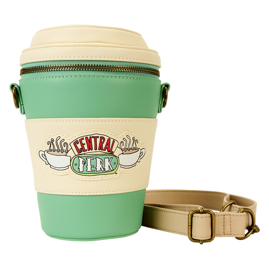 Friends Central Perk To-Go Coffee Cup Figural Scented Crossbody Bag - PREORDER