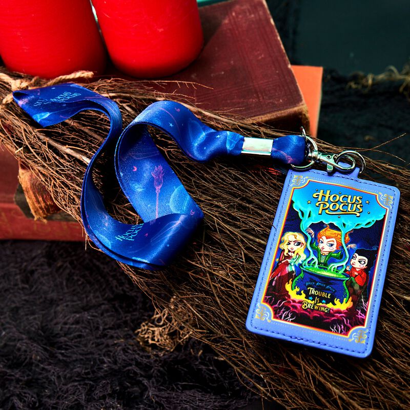 Hocus Pocus Witches Lanyard with Cardholder