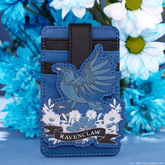 Harry Potter Ravenclaw House Floral Tattoo Card Holder - **PREORDER**