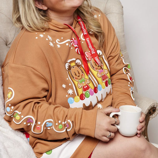 Mickey and Friends Gingerbread Unisex Hoodie - **PREORDER**