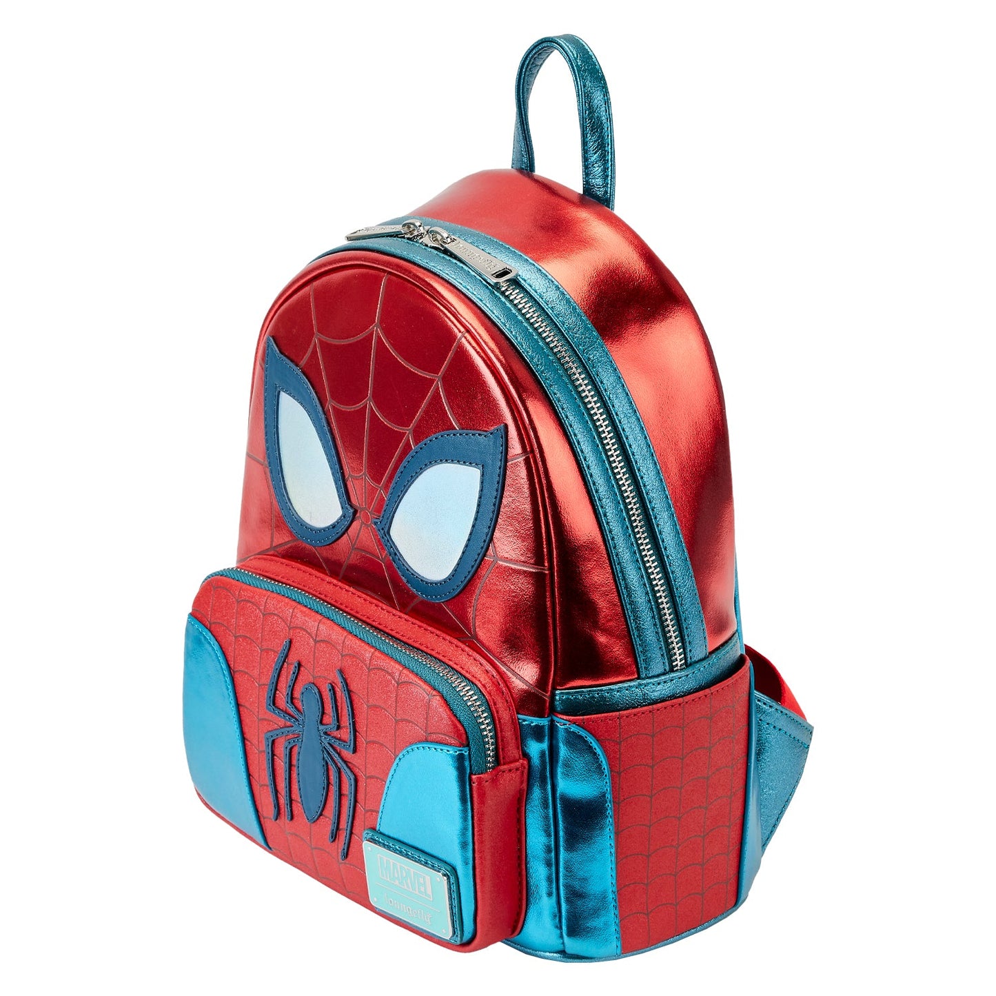 FLAWED Marvel Shine Metallic Spider-man Mini Backpack