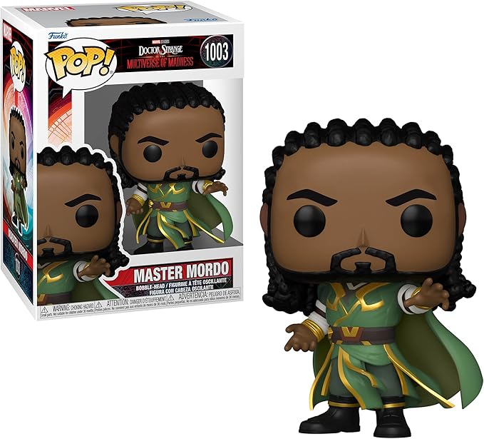 Funko Pop! Marvel: Doctor Strange in The Multiverse of Madness Collectors Set Wong, America Chavez, Master Mordo, Supreme Strange, Sara, Doctor Strange