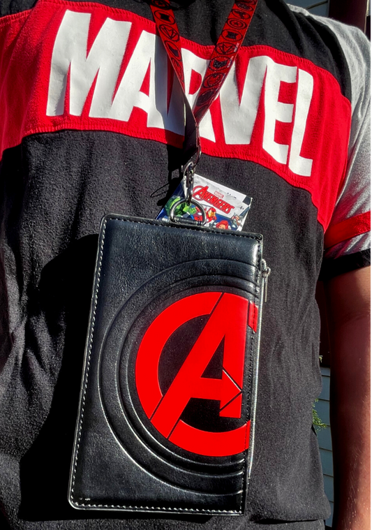 Marvel Avengers Lanyard with Passport Holder