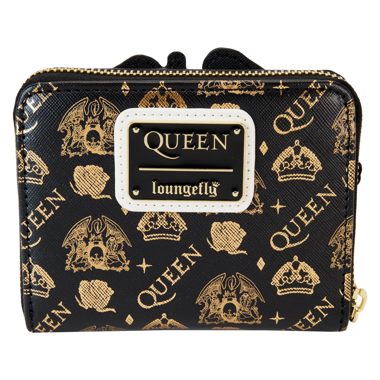 Queen Crest Logo Zip Around Wallet - **PREORDER**