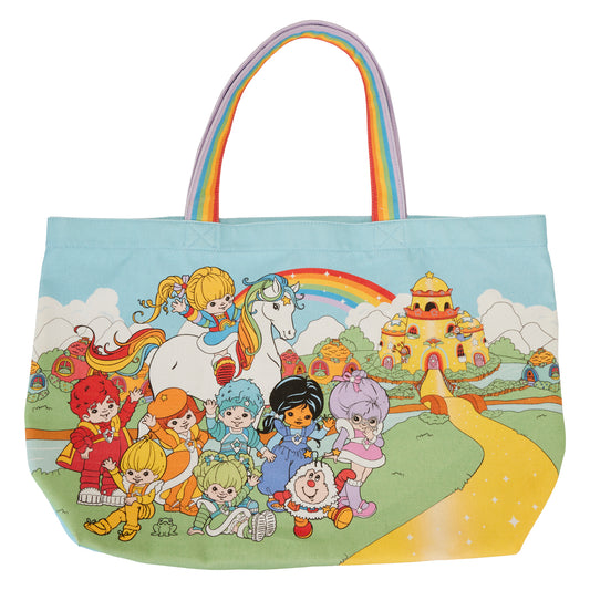 Rainbow Brite™ The Color Kids Rainbow Handle Canvas Tote Bag - **PREORDER**