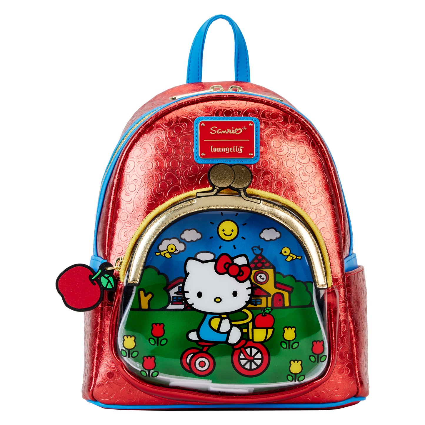 Sanrio Hello Kitty 50th Anniversary Coin Bag Metallic Mini Backpack