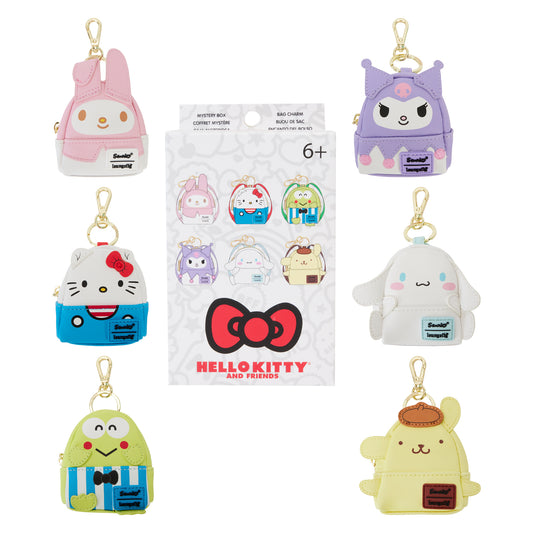 Sanrio Hello Kitty & Friends 50th Anniversary Mystery Mini Backpack Keychain  - PREORDER