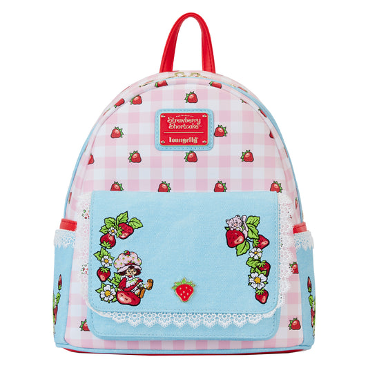 Strawberry Shortcake Denim Pocket Mini Backpack - **PREORDER**