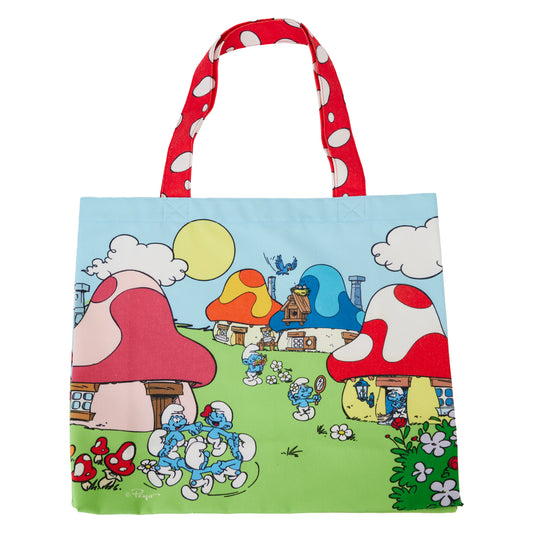 The Smurfs™ Village Life Canvas Tote Bag - **PREORDER**