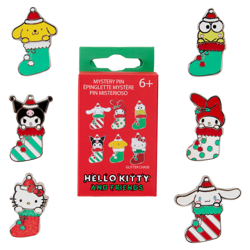 Sanrio Stocking Stuffers Mystery Box Pin- PREORDER