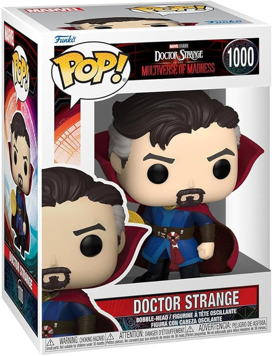 Funko Pop! Marvel: Doctor Strange in The Multiverse of Madness Collectors Set Wong, America Chavez, Master Mordo, Supreme Strange, Sara, Doctor Strange