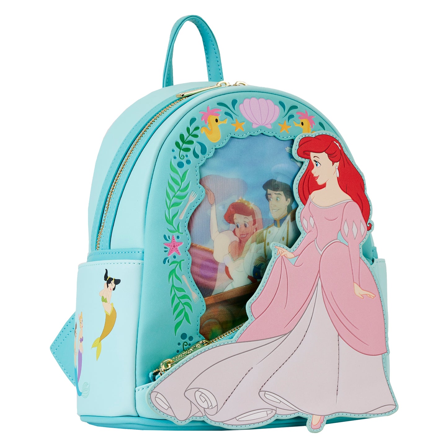 The Little Mermaid Princess Lenticular Mini Backpack-  **PREORDER**