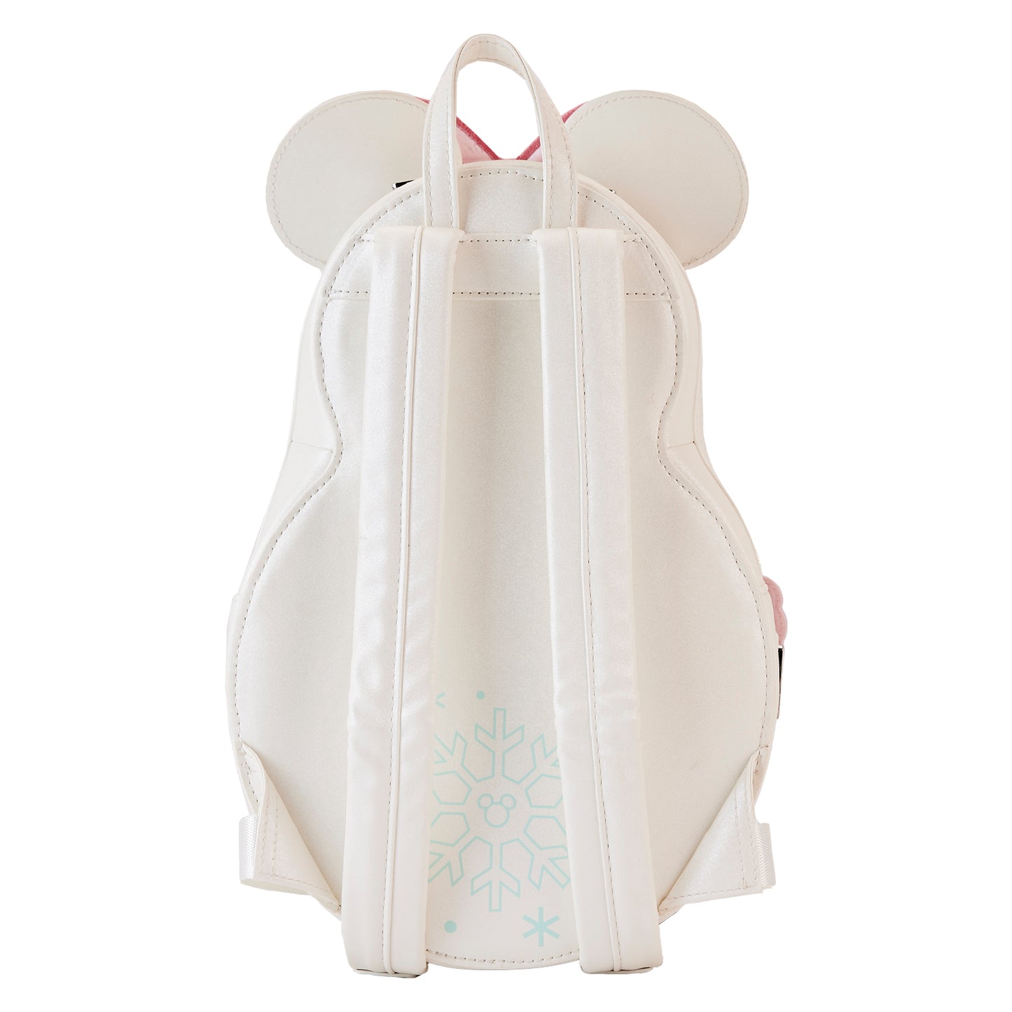 Minnie Pastel Snowman Figural Mini Backpack