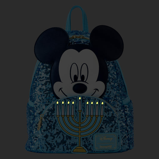 Mickey Happy Hanukkah Menorah Mini Backpack-  **PREORDER**