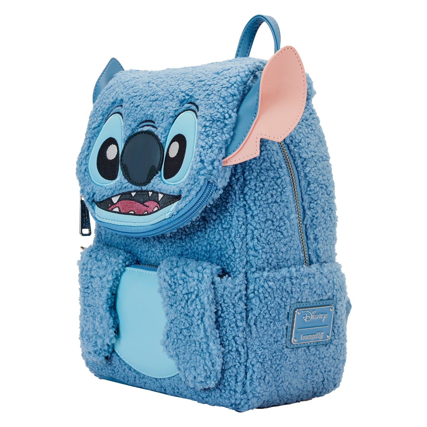 Stitch Plush Pocket Mini Backpack