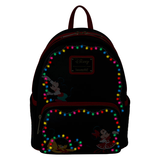 Mickey & Friends Christmas Light Decorations Light Up Mini Backpa - PREORDER