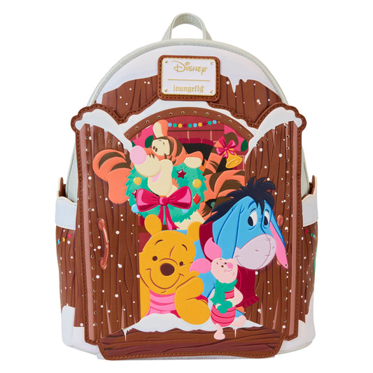 Winnie The Pooh & Friends Christmas Greetings Light Up Mini Backpack - PREORDER