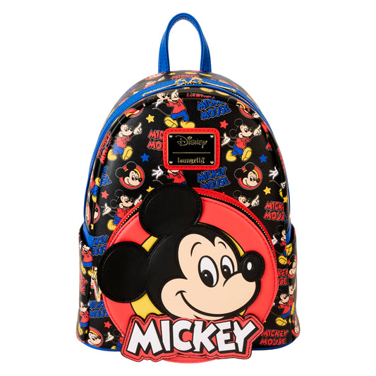 Mickey Mouse Classic All-Over Print Mini Backpack - PREORDER