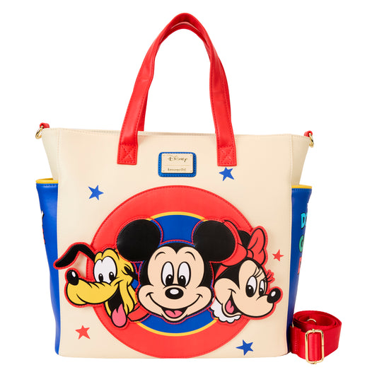 Mickey & Friends Classic Sensational Six Convertible Backpack & Tote Bag- PREORDER