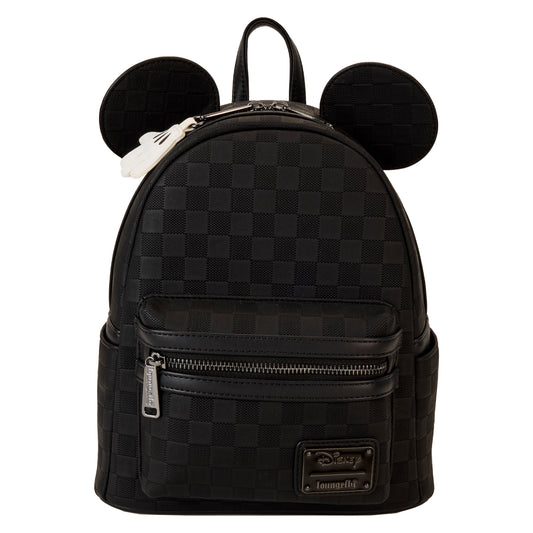 Mickey Mouse Checkered Texture Mini Backpack - PREORDER