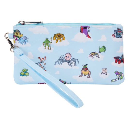 Toy Story Movie Collab All-Over Print Nylon Zipper Pouch Wristlet - **PREORDER**