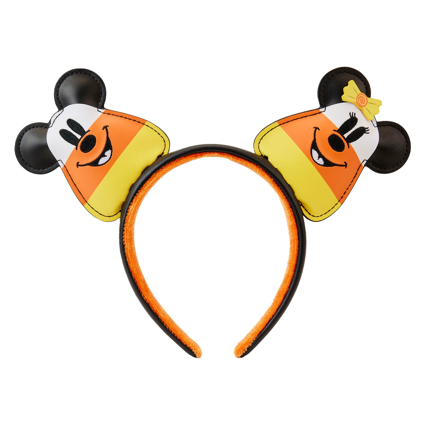Candy Corn Mickey and Minnie Ear Headband