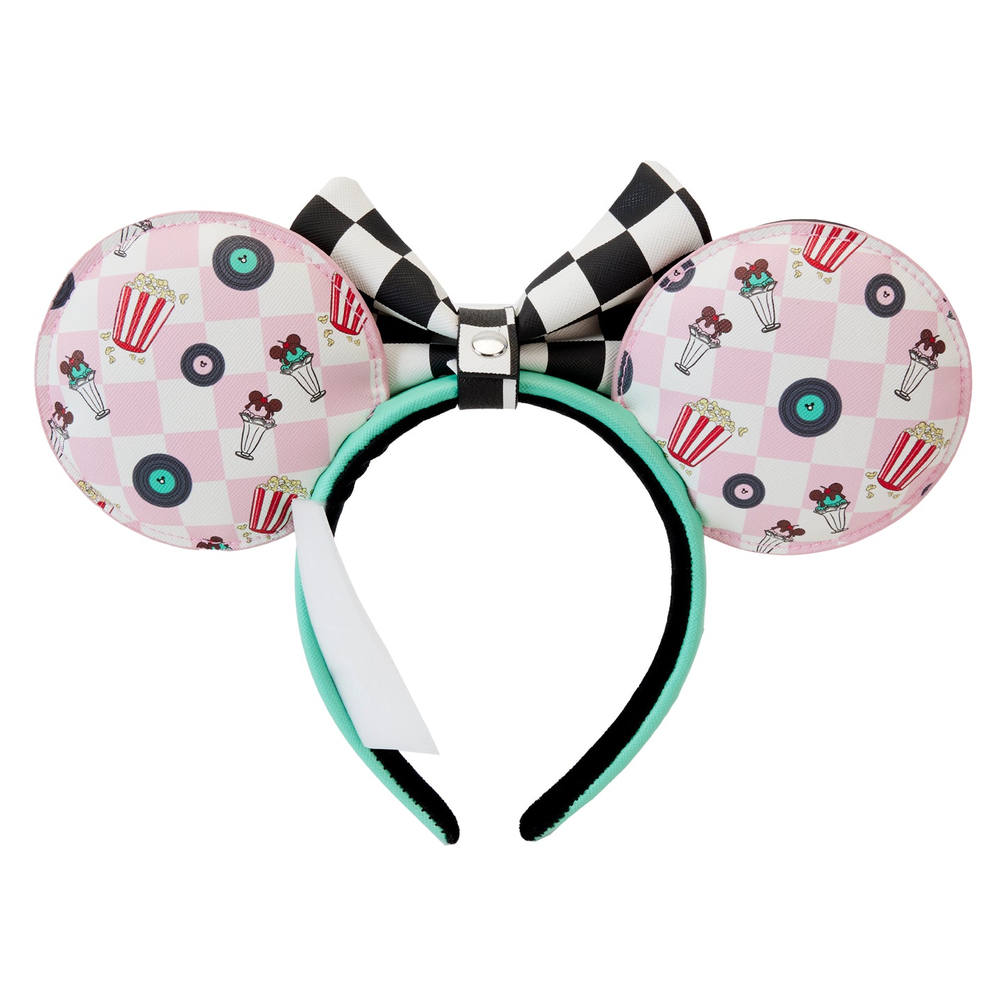 Mickey and Minnie Date Night Diner Record Headband