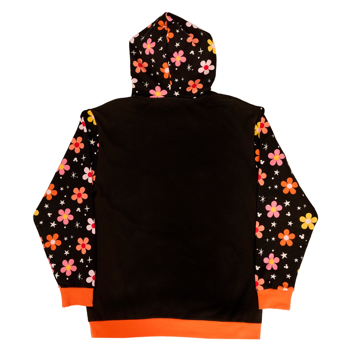 Mickey & Minnie Floral Ghost Glow Unisex Hoodie - PREORDER