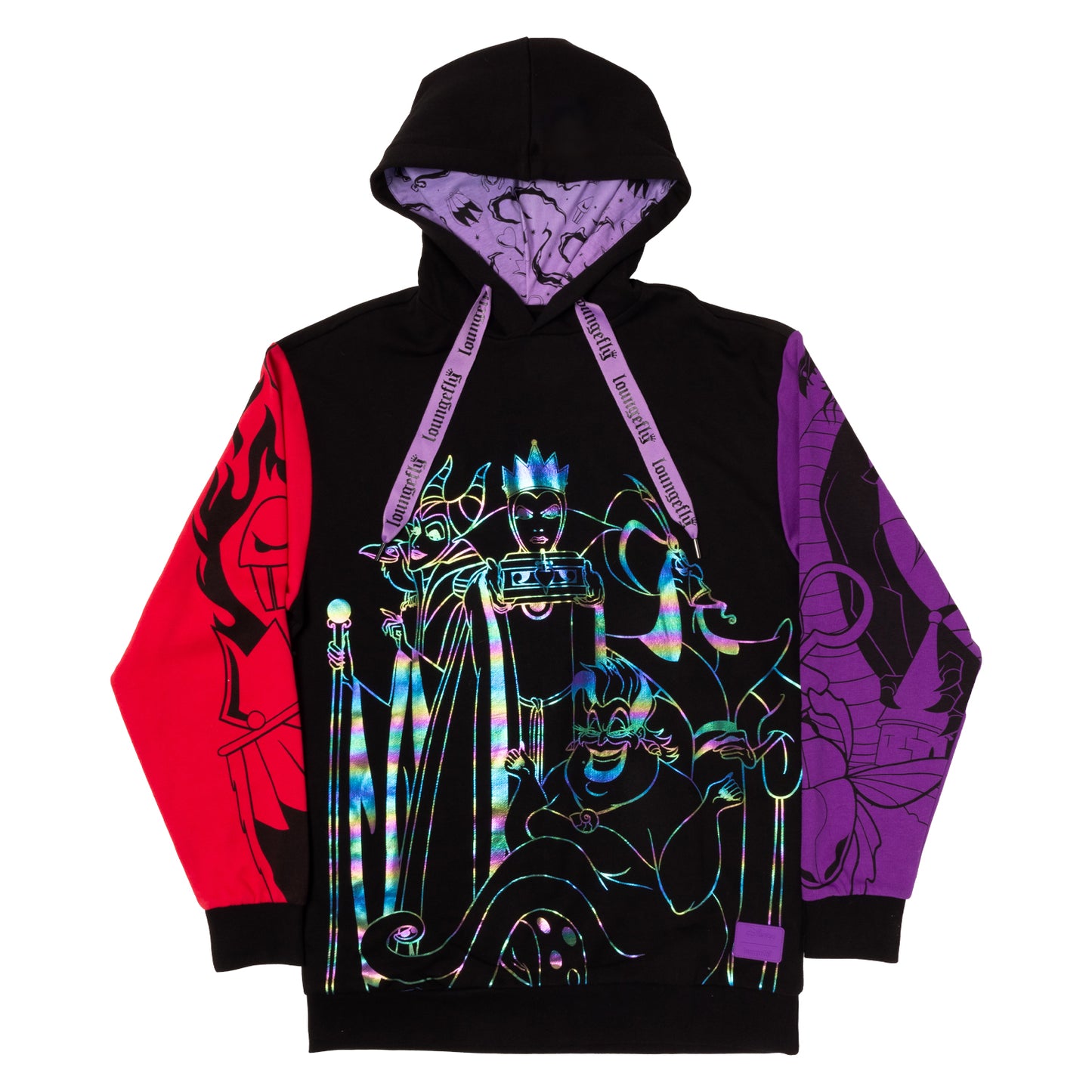 Disney Villains Color Block Unisex Hoodie - PREORDER