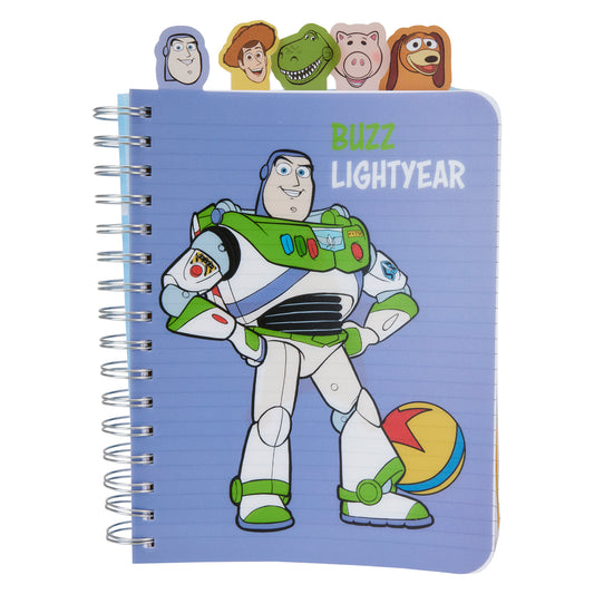 Toy Story Movie Collab Toy Box Stationery Spiral Tab Journal - PREORDER