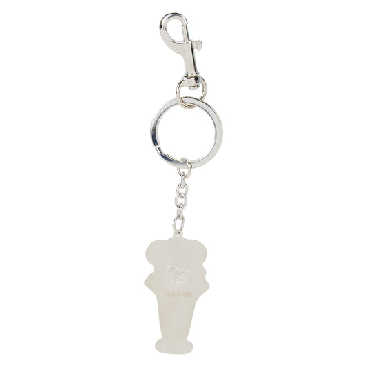 Mickey and Minnie Date Night Ice Cream Keychain