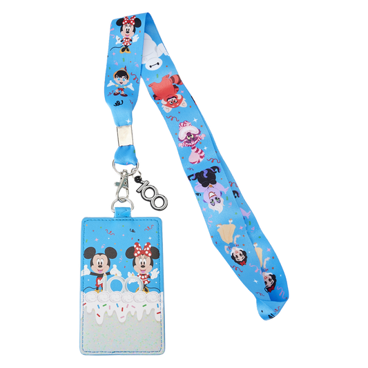 Disney 100th Anniversary Lanyard with Cardholder -  **PREORDER**