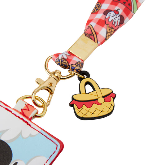 Mickey & Friends Picnic Lanyard With Card Holder